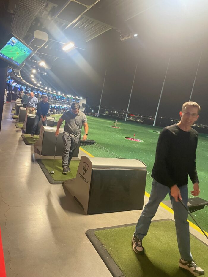 top golf outing